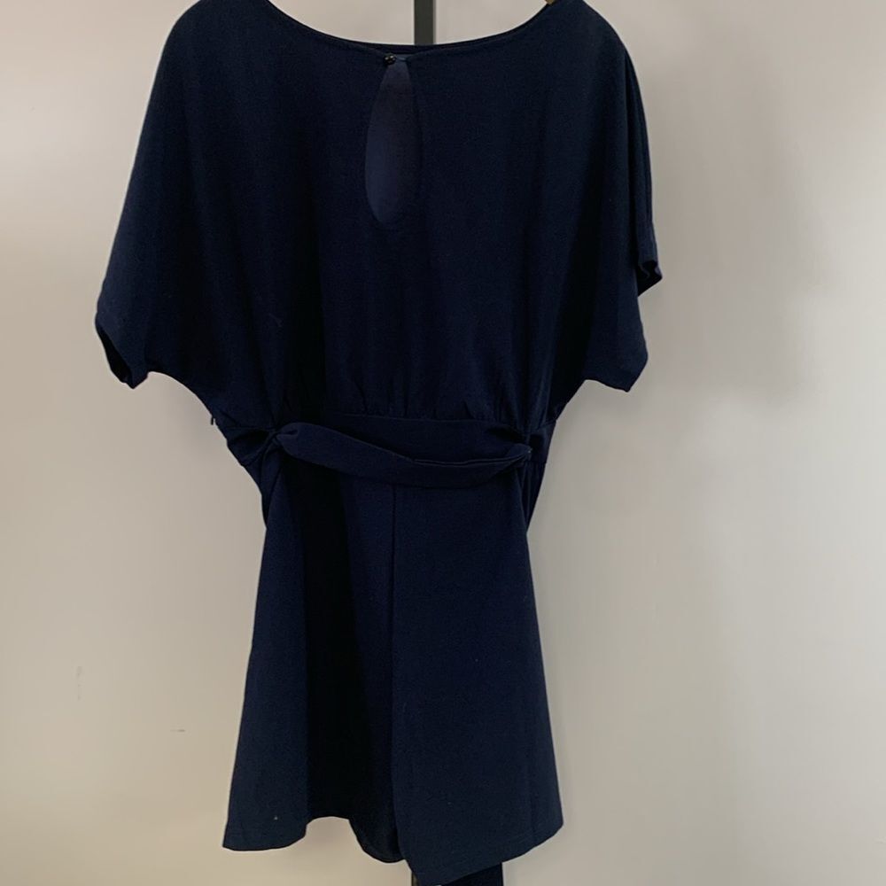 Navy blue one piece romper, unbranded - Picture 4 of 6